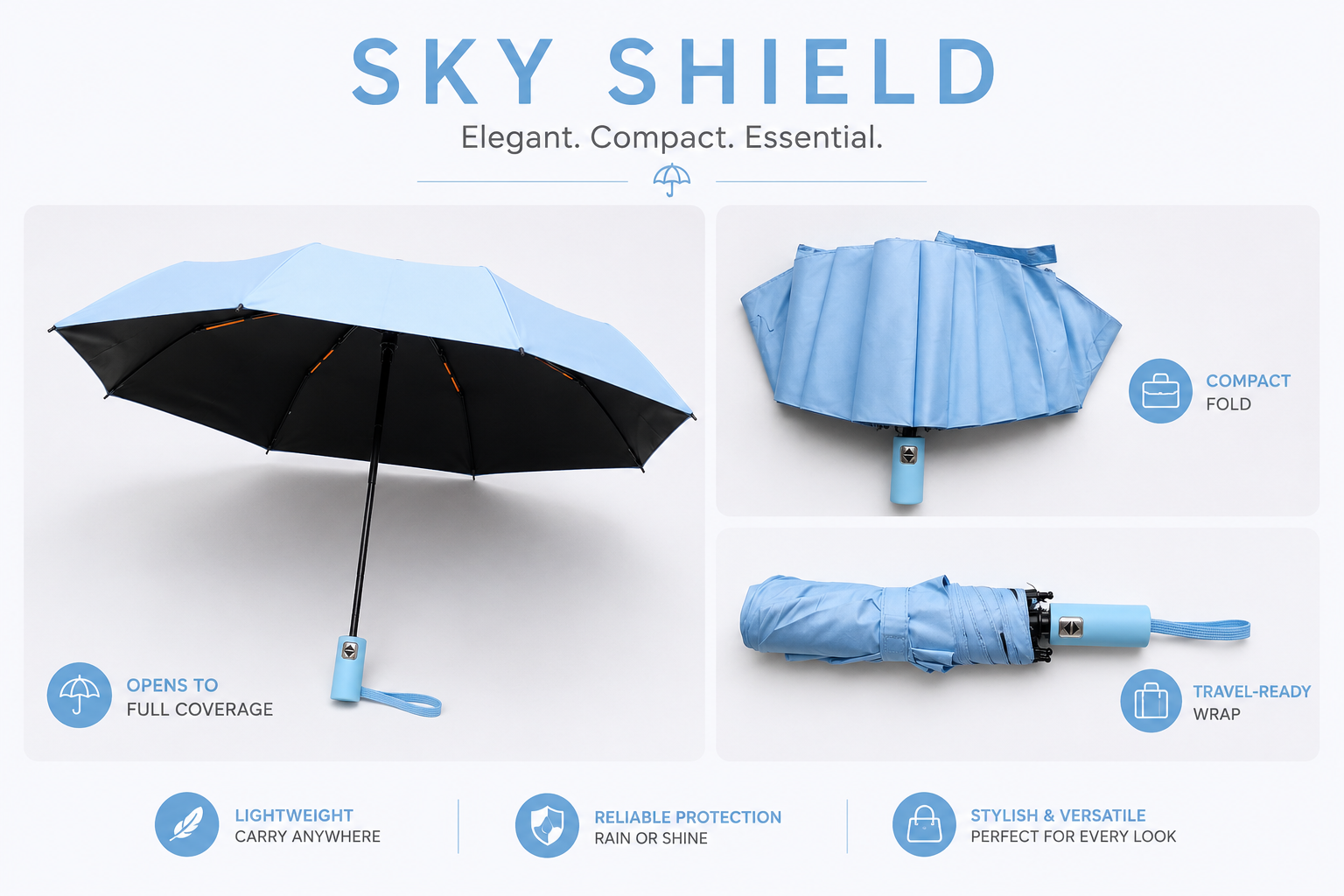 Blue Horizon Umbrella