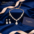 Luxe Golden Crystal Gemstone Suite (2-Piece Box Set)