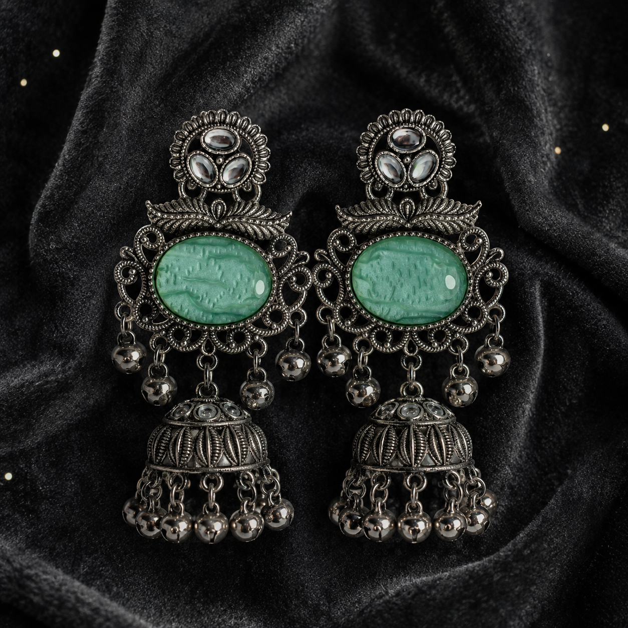 Jade Bell Jhumka