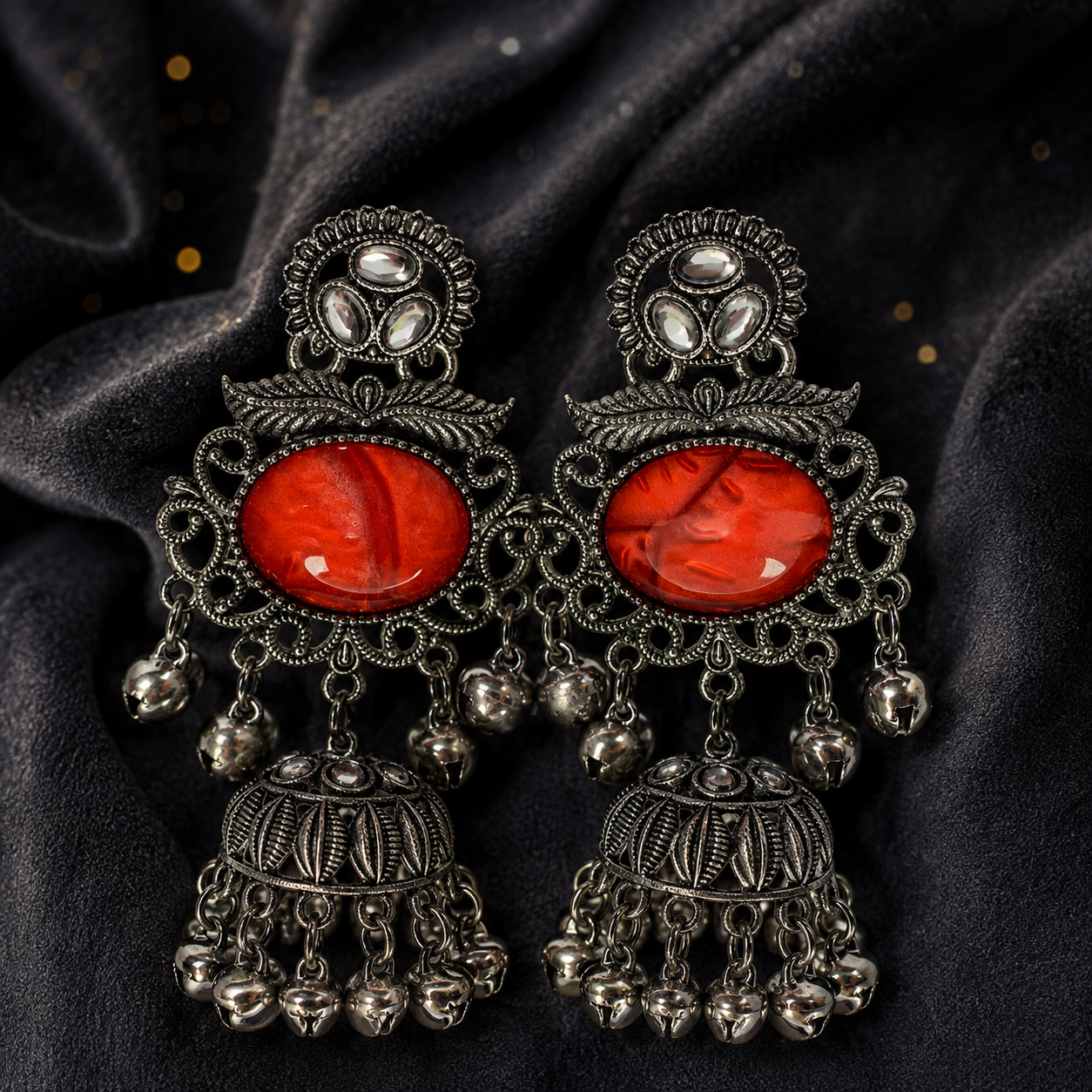 Ruby Bell Jhumka